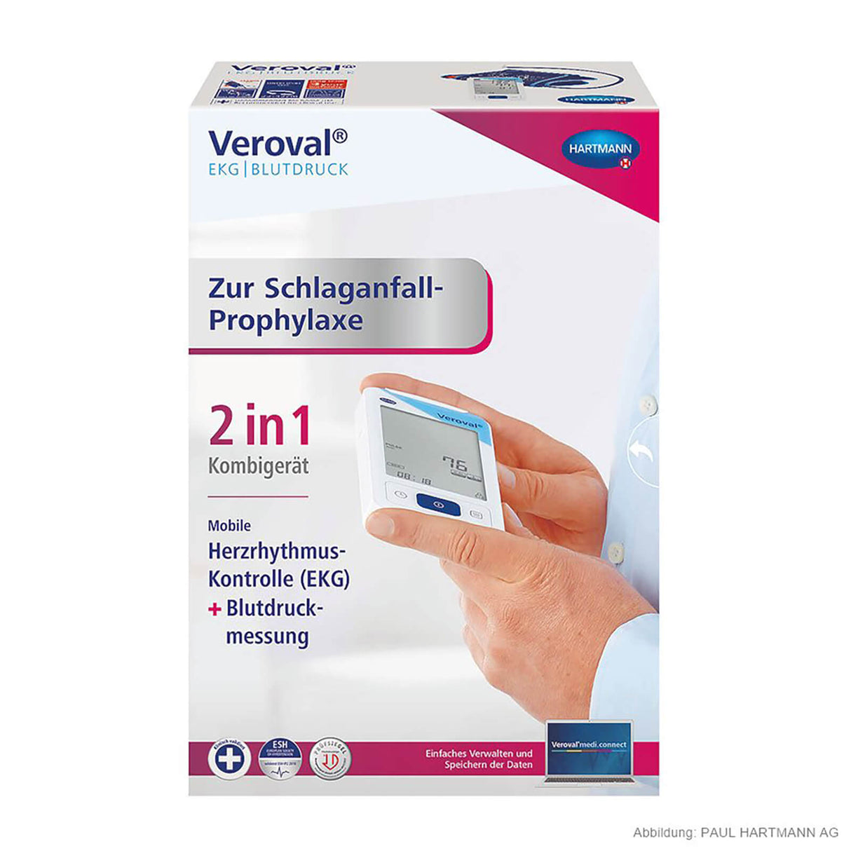 Hartmann Veroval EKG- und Blutdruckmessgerät