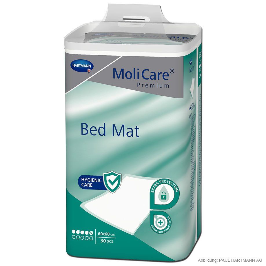 Hartmann MoliCare Premium Bed Mat 5 Tropfen Krankenunterlagen (30 Stck.)