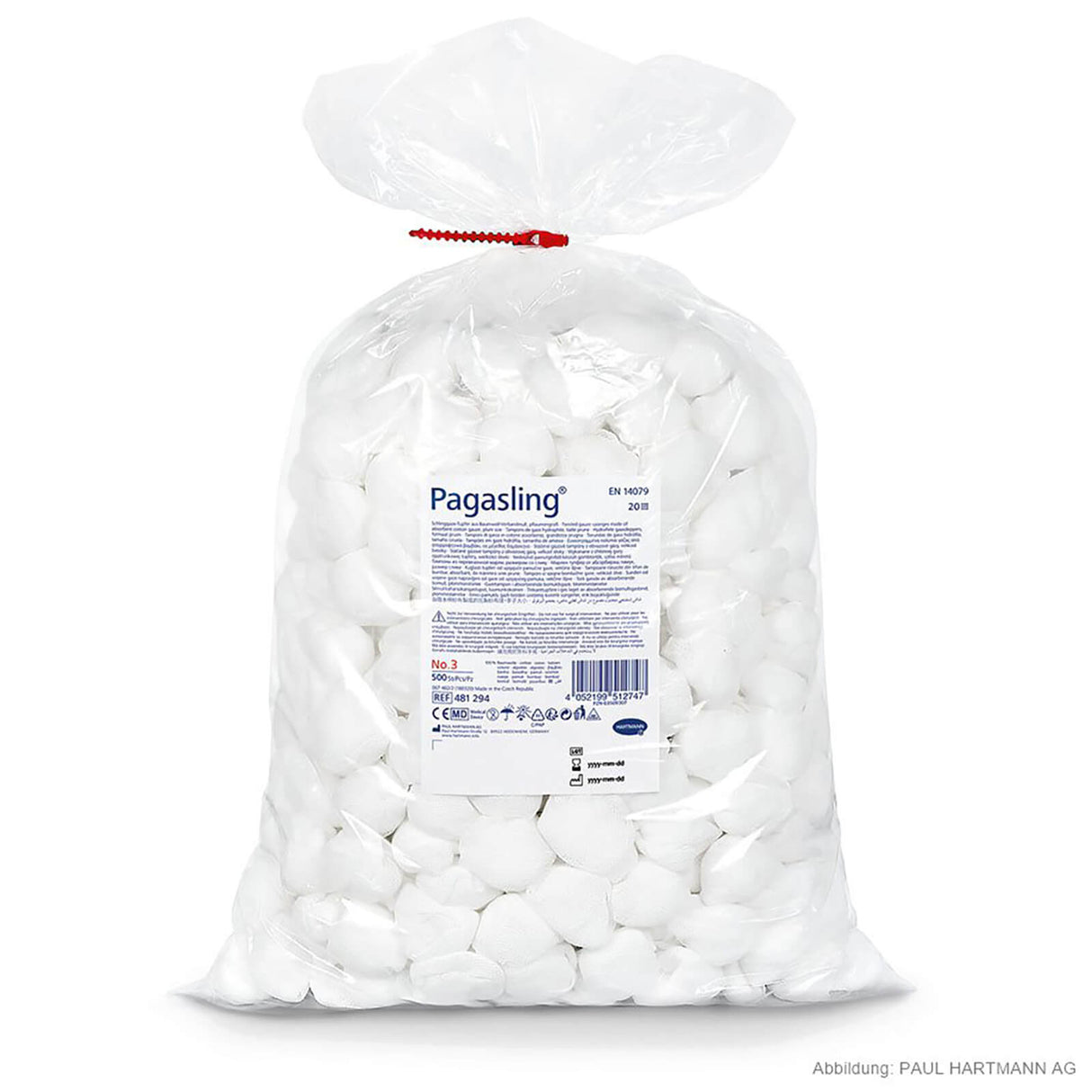 Hartmann Pagasling Schlinggazetupfer unsteril