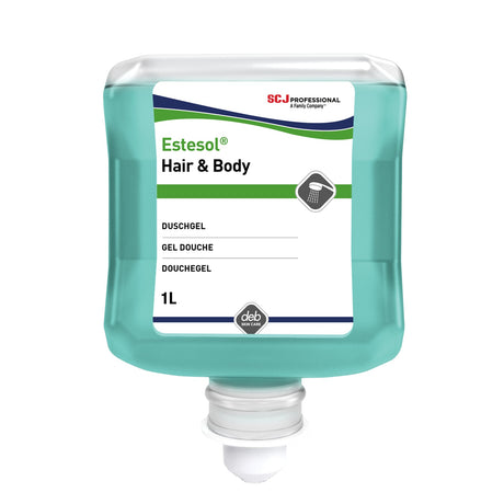 SC Johnson Professional Estesol HAIR & BODY Duschgel mit Glyzerin, Ecolabel-ausgezeichnet – Ansicht 3