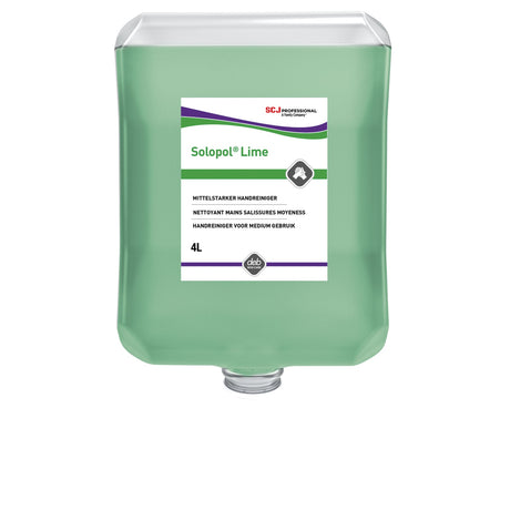 SC Johnson Professional Solopol LIME Handreiniger, lösemittelfrei, mit Maismehl-Reibemittel – Ansicht 2