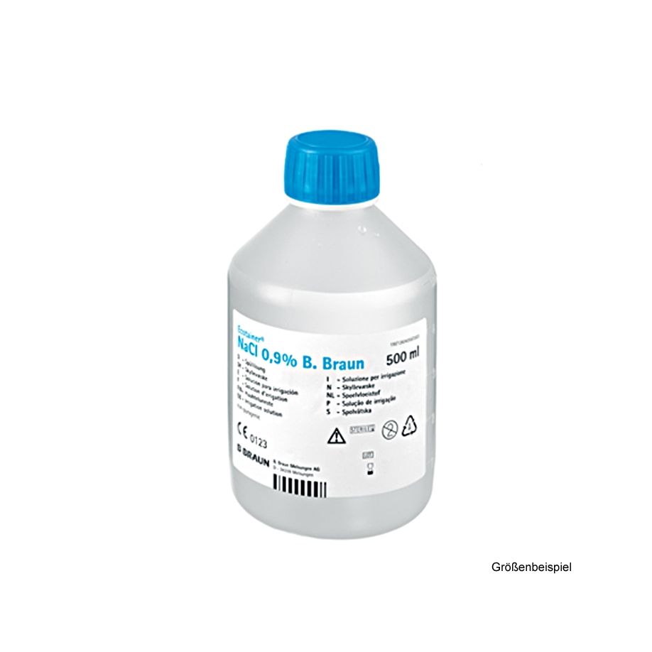 B. Braun NaCl. 0,9 % B. Braun, Ecotainer Spüllösung 20 x 250ml