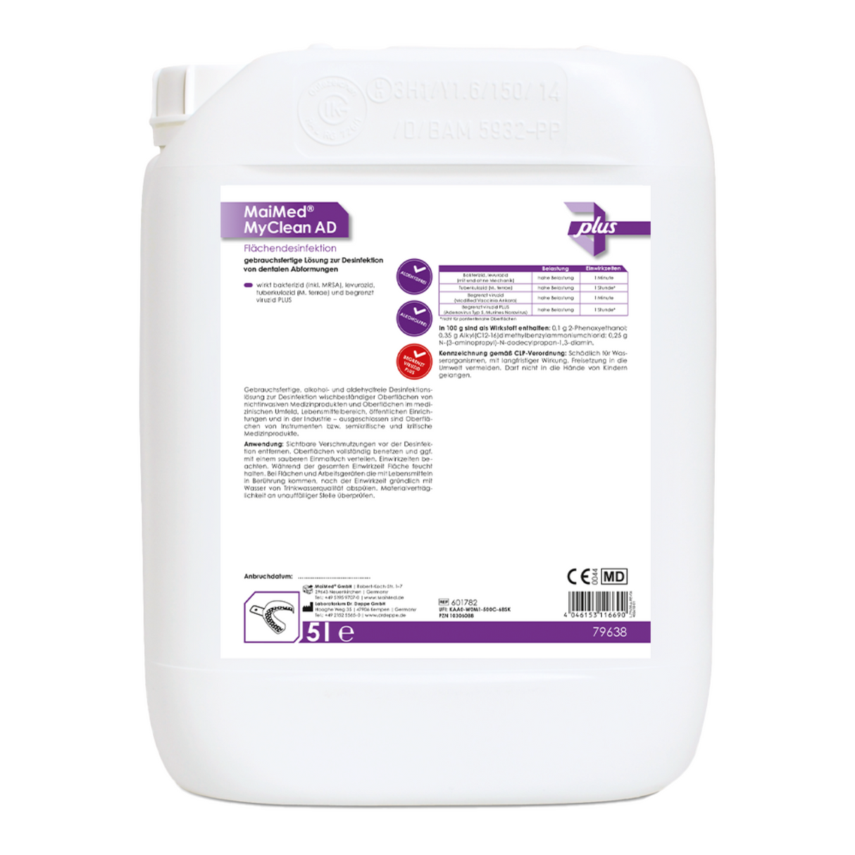 MaiMed® MyClean AD Abdruckdesinfektion 5 L