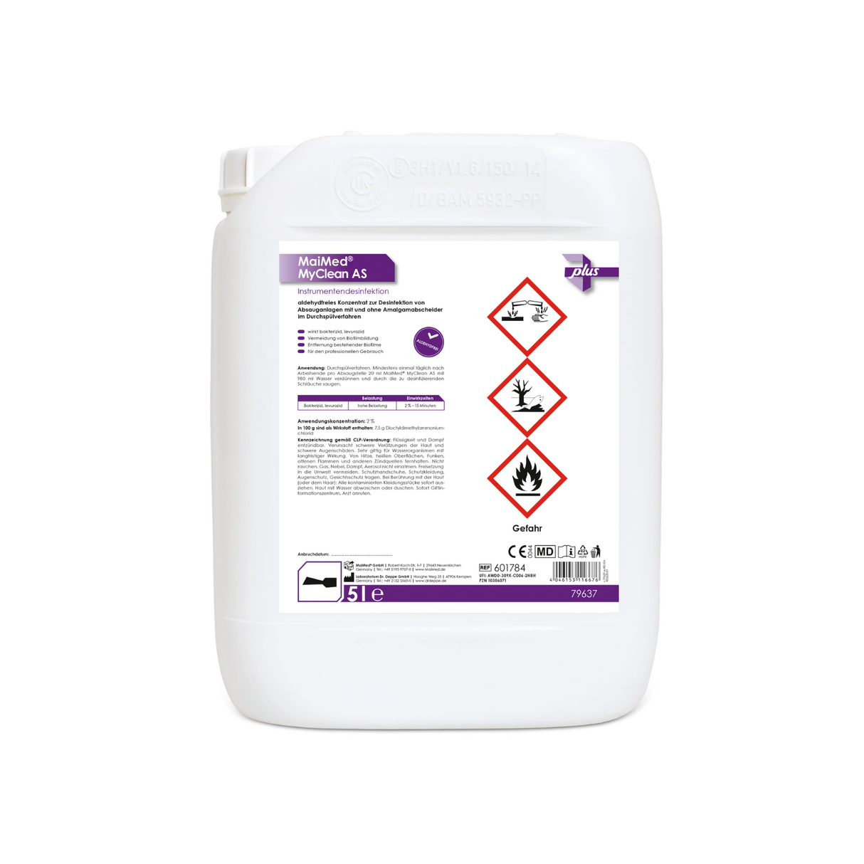 MaiMed® MyClean AS Absauganlagendesinfektion 5 L