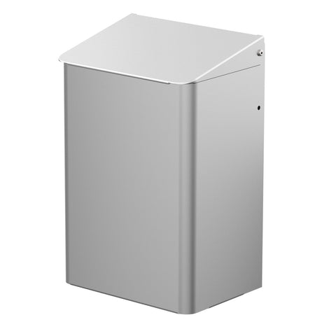 CWS Hygienebox mit Papiertütenhalter, 6 Liter, selbstschließende Klappe