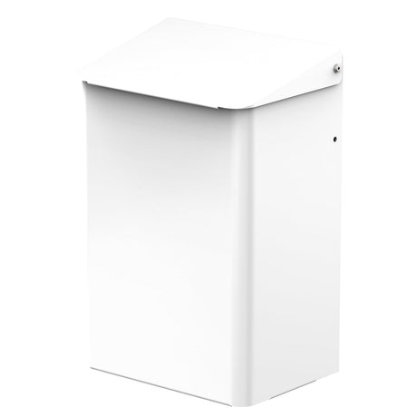 CWS Hygienebox mit Papiertütenhalter, 6 Liter, selbstschließende Klappe – Ansicht 3