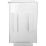 CWS Hygienebox mit Papiertütenhalter, 6 Liter, selbstschließende Klappe – Ansicht 4