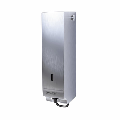 CWS Paradise Stainless Steel Foam Slim Schaumseifenspender, Edelstahl mit Rücksaugpumpe – Ansicht 2