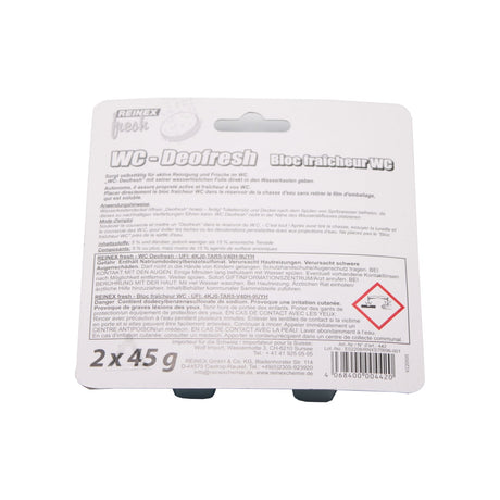 Reinex WC-Deofresh Wasserkastenautomat – Frei von Phosphat, Chlor und Paradichlorbenzol – Ansicht 2