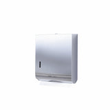 CWS Paradise Stainless Steel Paper Slim Faltpapierspender für 300 Blatt, Edelstahl – Ansicht 3