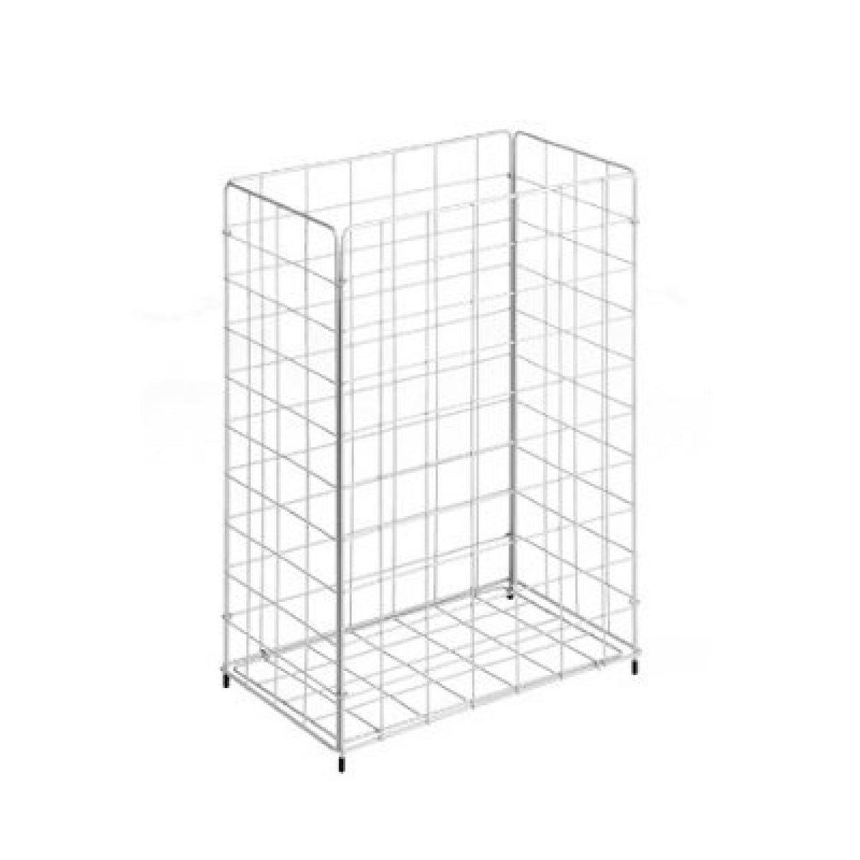 CWS Papierkorb Paradise Stainless Steel, 60 Liter, Edelstahl, zusammenklappbar