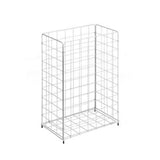 CWS Papierkorb Paradise Stainless Steel, 60 Liter, Edelstahl, zusammenklappbar