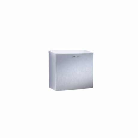 CWS Paradise Stainless Steel Hygienebox, Edelstahl, mit Einwurfklappe und Sichtblende – Ansicht 3