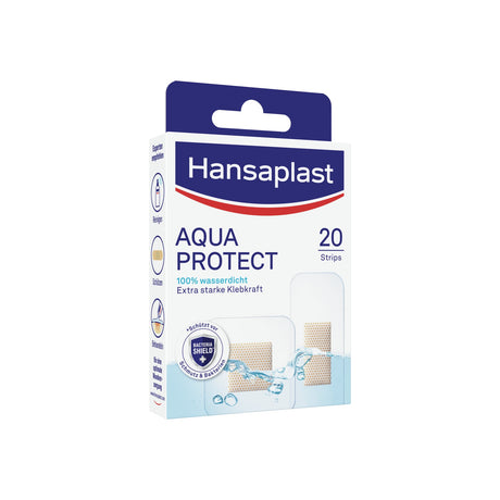 Hansaplast Aqua Protect Strips Pflaster wasserdicht, latexfrei in 2 Größen