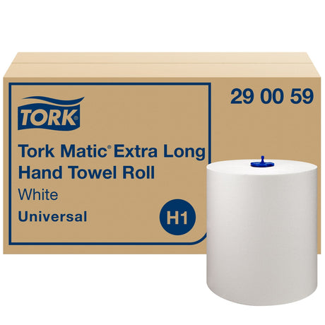 Tork Matic Handtuchrollen H1, 1-lagig, weiß, extralange Rolle 280 m