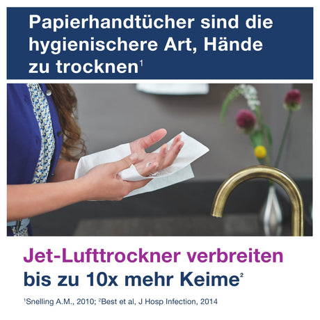Tork Matic Handtuchrollen H1, 1-lagig, weiß, extralange Rolle 280 m – Ansicht 10