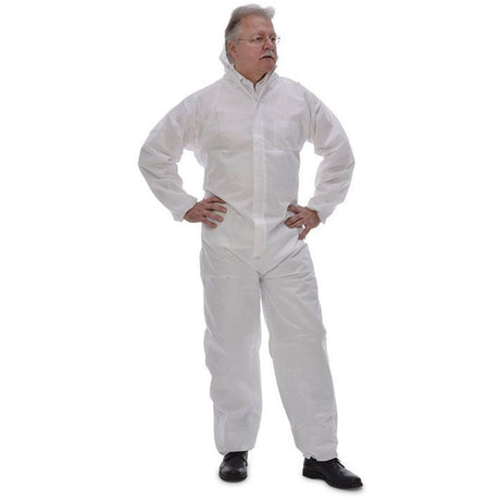 ZVG zetDress tritex pro Overall, weiß, 3-lagig SMS, antistatisch – Ansicht 2