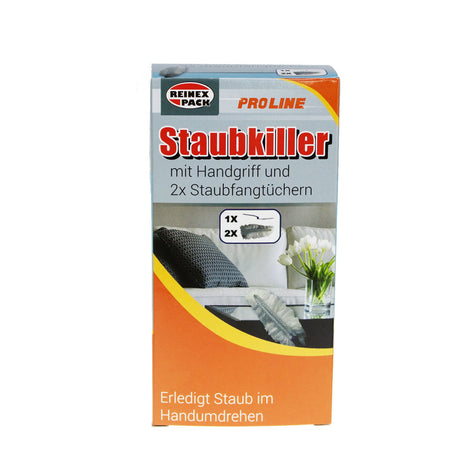 Reinex PACK Staubkiller – Staubwischer für glatte Oberflächen