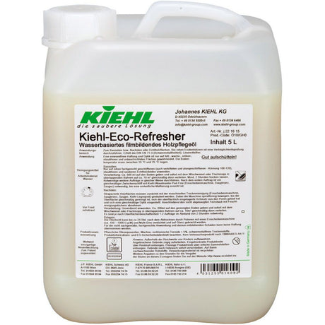 Kiehl Eco-Refresher Holzpflegeöl – Karton mit 2 x 5 Liter Kanister