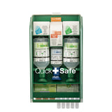 Plum QuickSafe Complete Erste-Hilfe Wandstation – breite Bestückung für Auge, Wunde und Brandwunde – Ansicht 2