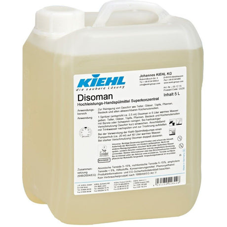 Kiehl Disoman Handspülmittel Superkonzentrat – 5 Liter - Kanister