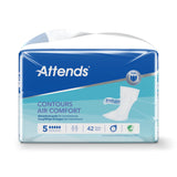 Attends Contours Air Comfort Inkontinenzvorlage – anatomisch geformt, atmungsaktiv, latexfrei – Ansicht 2
