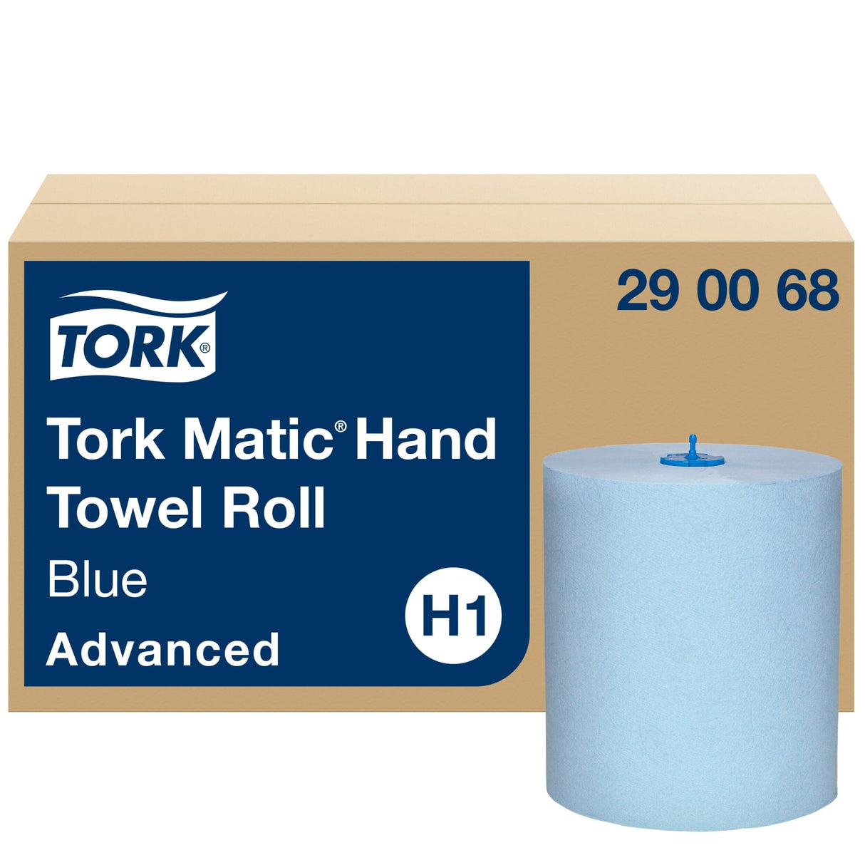 Tork Matic Handtuchrollen H1, 2-lagig, blau, 150 m/Rolle