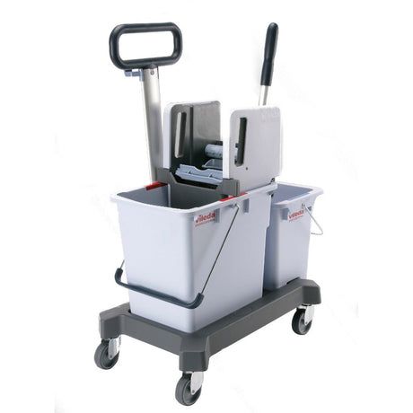 Vileda Professional CombiSpeed Doppelfahreimer – inklusive 10- und 25-Liter-Eimer