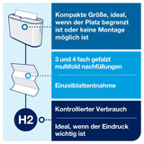 Tork Xpress Tischhandtuchspender für Multifold-Handtücher, H2 – Ansicht 3