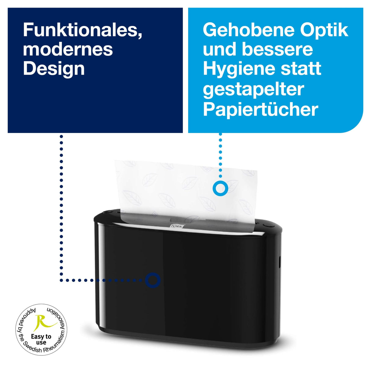 Tork Xpress Tischhandtuchspender für Multifold-Handtücher, H2 – Ansicht 10