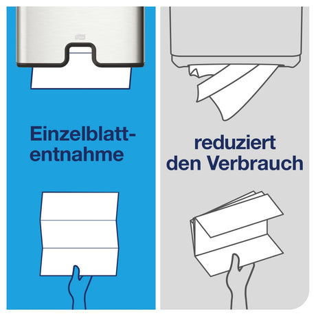 Tork Xpress Multifold Papierhandtücher H2 Universal, 1-lagig, 21,3 x 23,4 cm – Ansicht 5