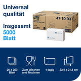 Tork Xpress Multifold Papierhandtücher H2 Universal, 1-lagig, 21,3 x 23,4 cm – Ansicht 2