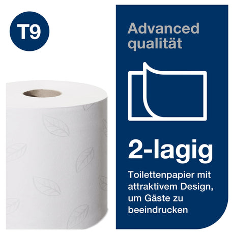 Tork SmartOne Toilettenpapier T9, 2-lagig, weiß – hohe Kapazität – Ansicht 3