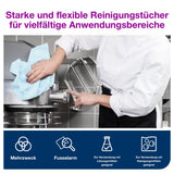Tork Fusselarme Reinigungstücher, 1-lagig, blau, W1/W2/W3 – Ansicht 5