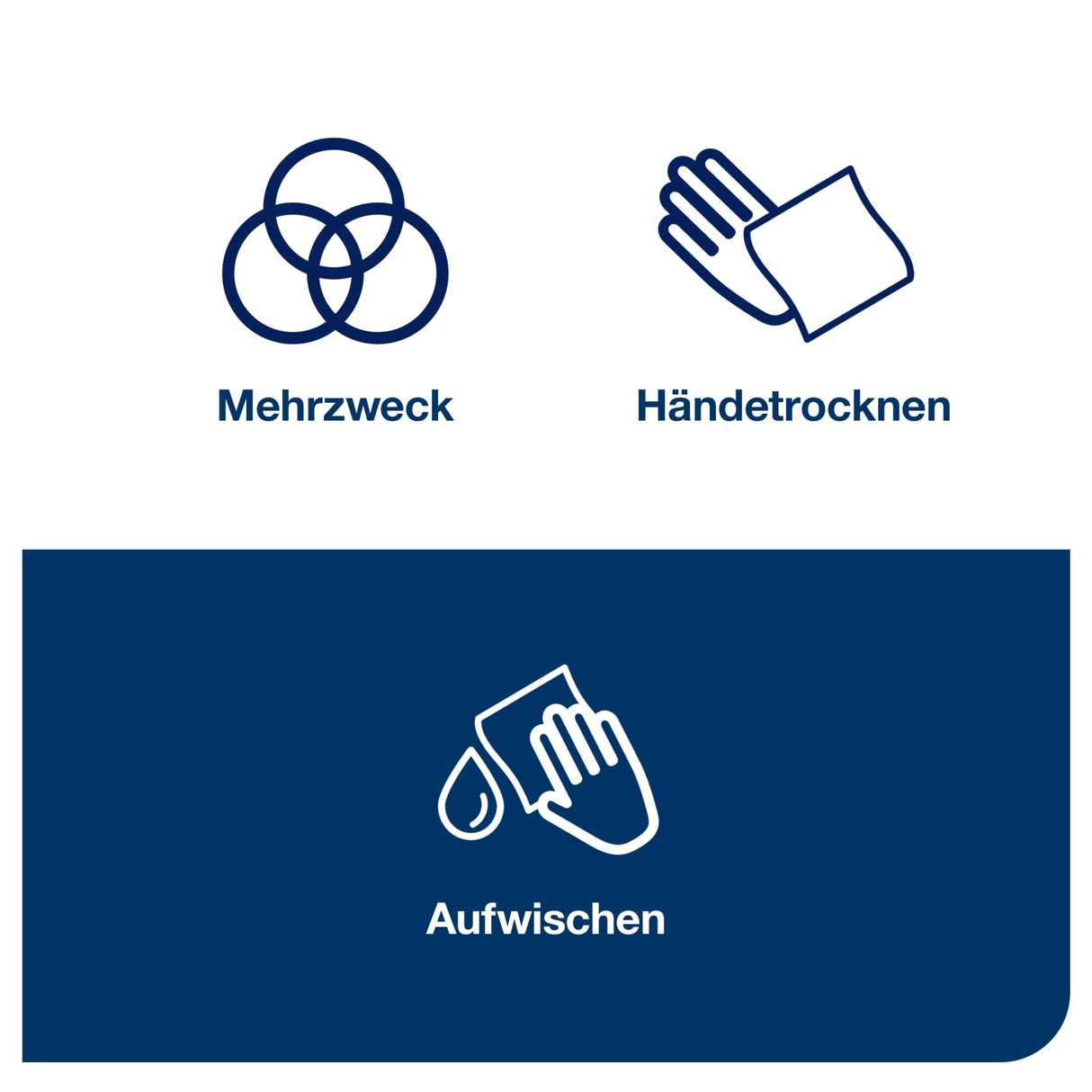 Tork Reflex Papierwischtuch, 1-lagig, weiß, für Innenabrollungsspender – Ansicht 10