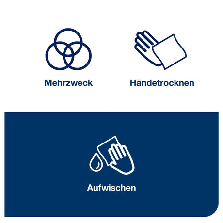 Tork Reflex Papierwischtuch, 1-lagig, weiß, für Innenabrollungsspender – Ansicht 10
