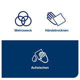 Tork Reflex Papierwischtuch, 1-lagig, weiß, für Innenabrollungsspender – Ansicht 4