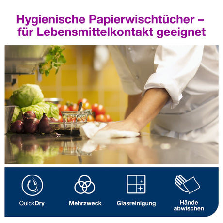 Tork Reflex Mehrzweck Papierwischtuch, 1-lagig, weiß, M4 – Ansicht 6