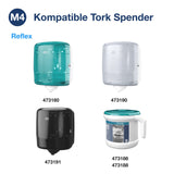Tork Reflex Mehrzweck Papierwischtuch, 1-lagig, weiß, M4 – Ansicht 7