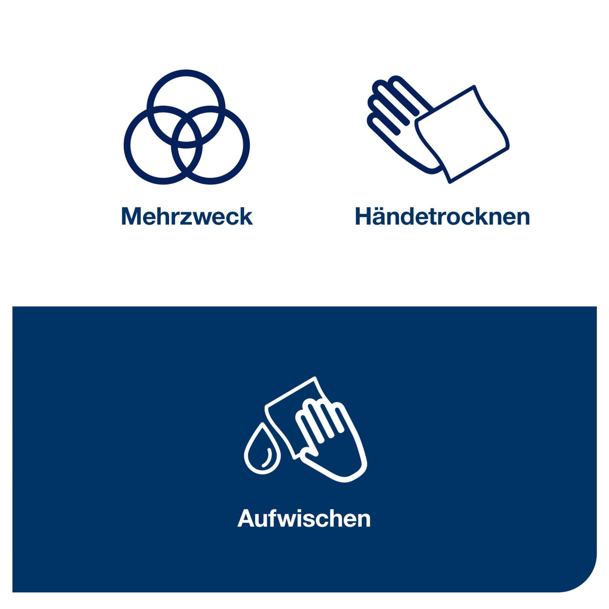 Tork Reflex Papierwischtuch 2-lagig, weiß, M3 – Ansicht 3