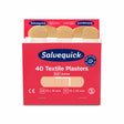 Cederroth Salvequick Textilpflaster, extra lang – 1 Box = 6 x 40 Stück – Ansicht 4