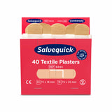 Cederroth Salvequick Textilpflaster, extra lang – 1 Box = 6 x 40 Stück – Ansicht 4