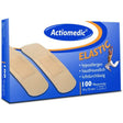 Actiomedic ELASTIC Pflasterstrips 19 x 72 mm, luftdurchlässig und hypoallergen