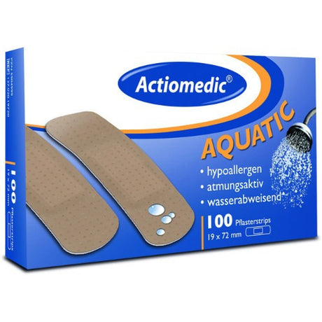 Actiomedic AQUATIC Pflasterstrips, wasserabweisend und hypoallergen