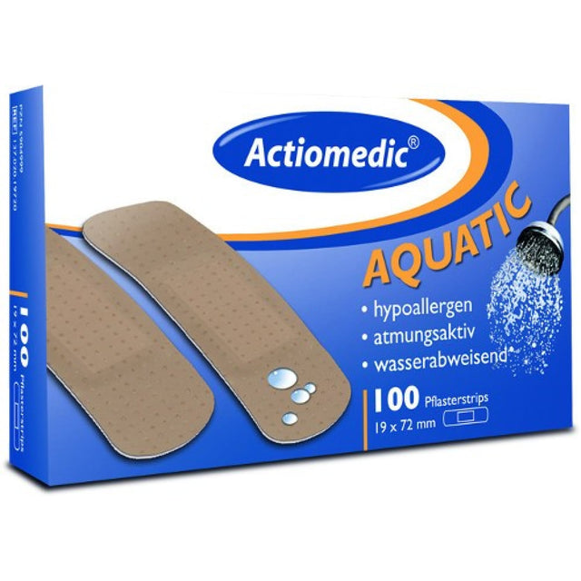 Actiomedic AQUATIC Pflasterstrips, wasserabweisend und hypoallergen