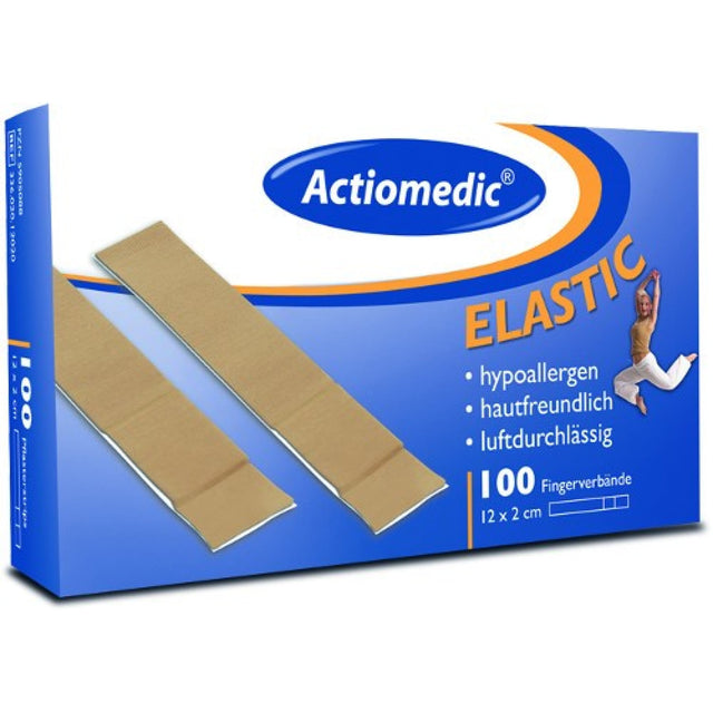 Actiomedic ELASTIC Fingerverbände, hautfarben – elastisch, hypoallergen und luftdurchlässig