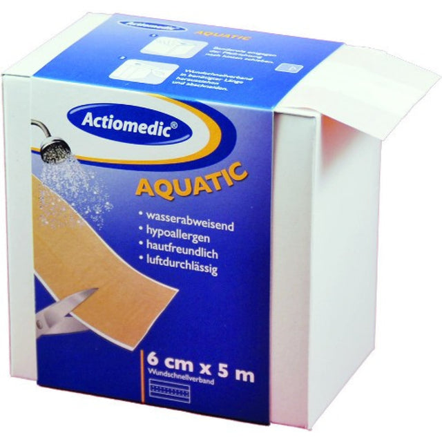 Actiomedic AQUATIC Wundschnellverband – wasserabweisend und hypoallergen