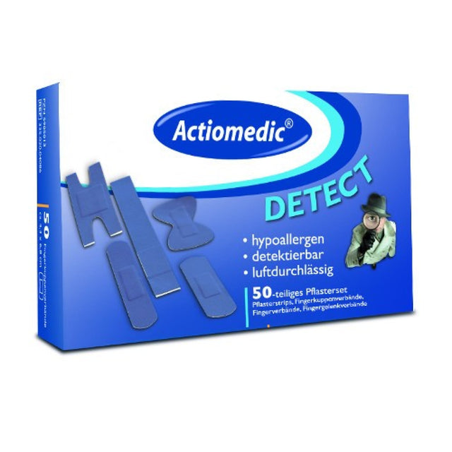 Actiomedic DETECT Pflasterset detektierbar und wasserabweisend