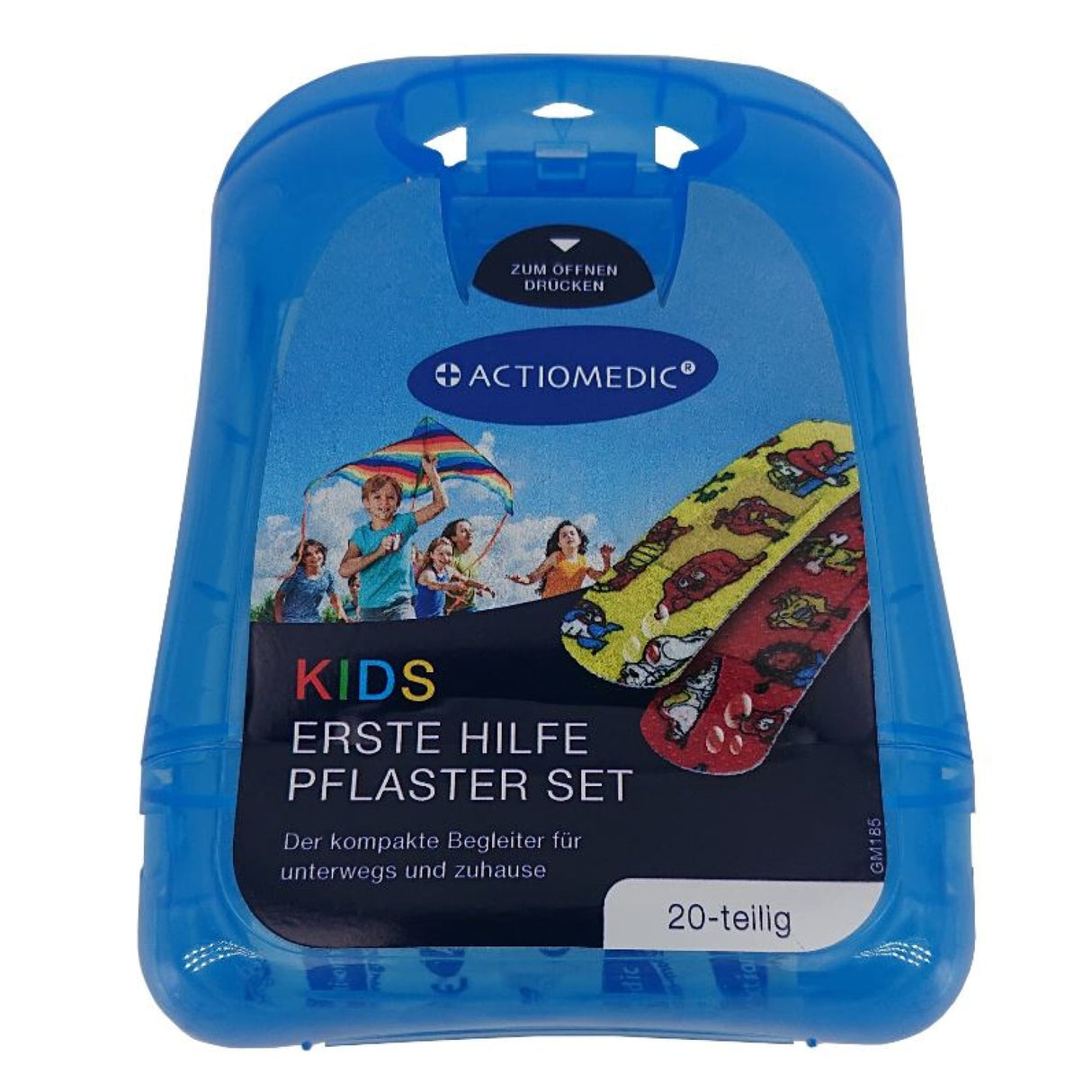 Actiomedic Kinder Pflasterset bunt bedruckt und hypoallergen – Ansicht 2