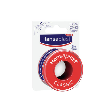 Hansaplast Fixierpflaster Classic zur Verbandfixierung, latexfrei & leicht reißbar